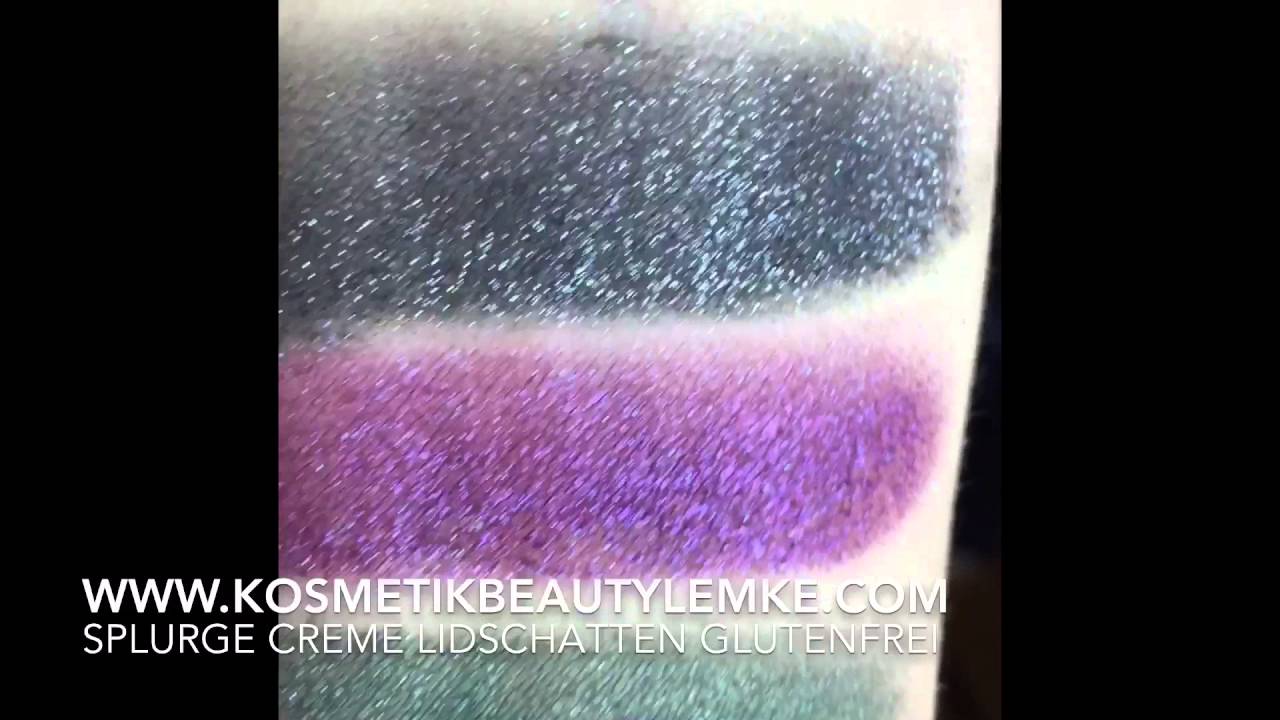 Younique Splurge Cremelidschatten viele tolle farben super glitzer