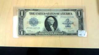 1 dollar silver certificate 1923