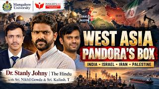 West Asia Geopolitics Explained | Israel, Iran, Palestine & India’s Foreign Policy| Dr. Stanly Johny