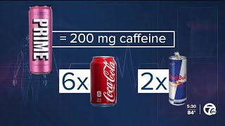 PRIME energy drink may face FDA investigation over high caffeine content