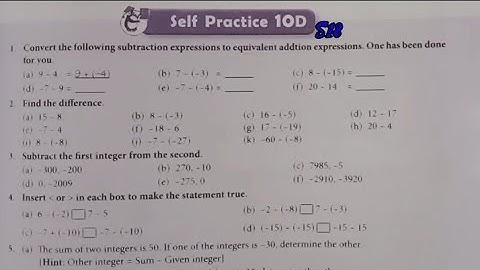 New learning composite mathematics class6 selfpractice10d | Chapter10 exercise10d |schandclass6math 