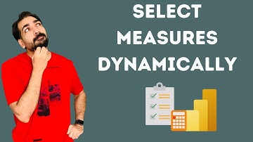 Select measures dynamically from a slicer in Power BI | Dynamic Measures | DAX Sundays |Power BI |4K