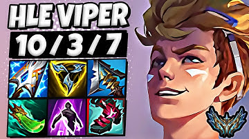 Ezreal vs Senna ADC [ HLE Viper ] Rank #5 Korea Challenger 25.13