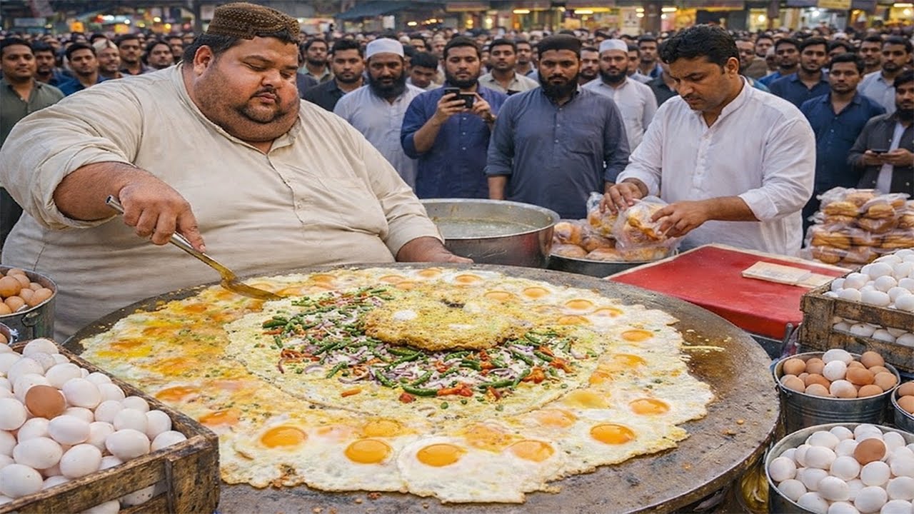 🇵🇰RAMADAN FOOD STREET TOUR IN KARACHI PAKISTAN - 4K 60FPS (Part 3)