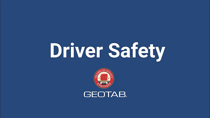 Improving driver safety with Geotab telematics