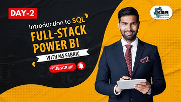 Full Stack Power BI - introduction to SQL - Day 2 | Free Demo
