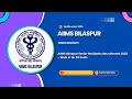 AIIMS Bilaspur Senior Residents Recruitment 2025 – Walk in for 58 Posts
