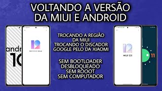 Voltando a versão da MIUI e Android - Troque o Discador da Google pelo da XIAOMI - S/ Root e s/ PC screenshot 5
