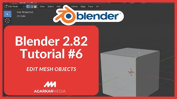 Edit Mesh Objects | Blender Tutorial #6