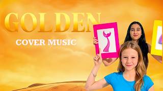 GOLDEN x LIKE NASTYA | Nastya and Evelyn x Penguin | Official Music Cover