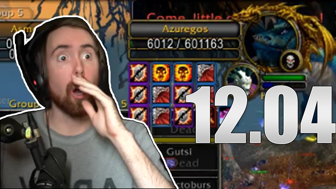 Asmongold vs Azuregos vs Horde in Classic WoW | 12 04