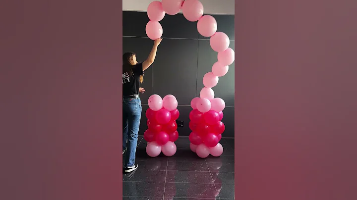 DIY Stand-Free Balloon Arch Tutorial
