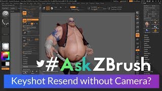 #AskZBrush: “How can I resend a model to Keyshot without updating the camera?”
