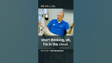 The Myth of Cloud Invincibility: Backup Strategies | DIY-IT Discourse