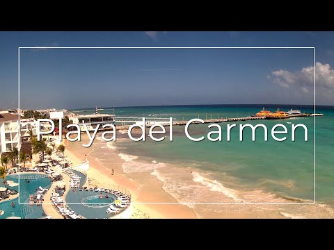 Côte avec plages Diffusion en direct
