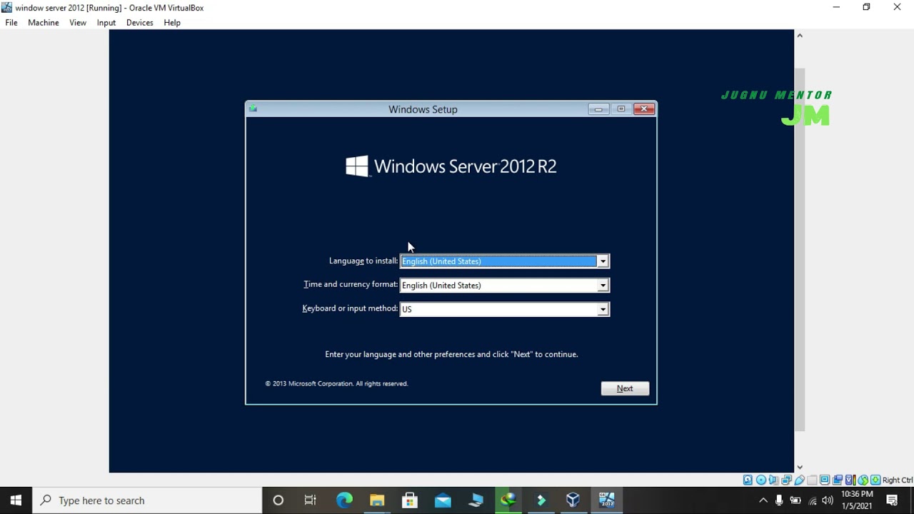How To Install Windows Server 2012 R2 In VirtualBox Complete Process ...