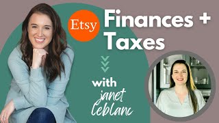 HOW TAXES WORK for Etsy sellers (Etsy finances explained)