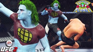 Captain Planet Showing The Power! These Hands Are Yours! EA Sports UFC 2 Online Gameplay