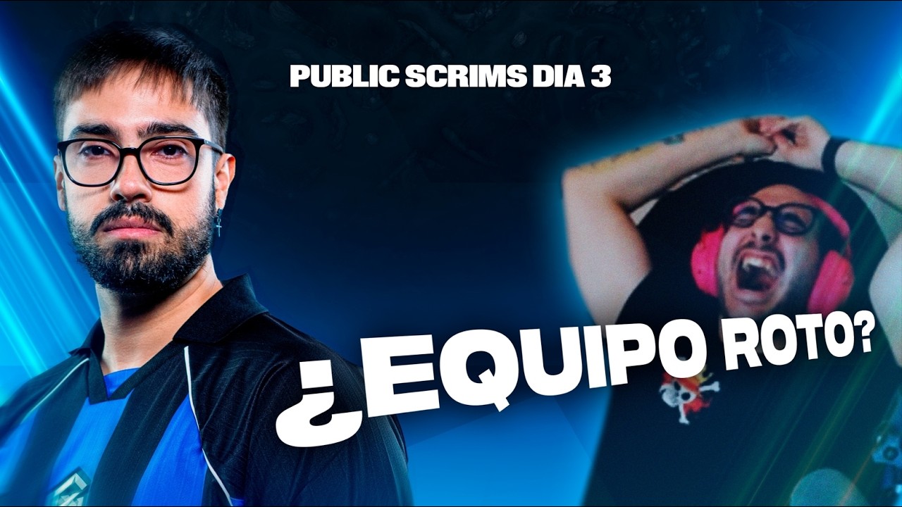 ¿EQUIPO ROTO? 💀 | SCRIMS DÍA 3 | GIANTX ITERO