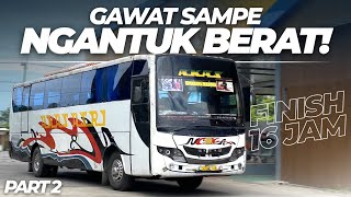 PERJALANAN TEMBUS 16 JAM, DRIVER INI SAMPE NGANTUK BERAT‼️Trip Akas Asri Banyuwangi - Sumenep