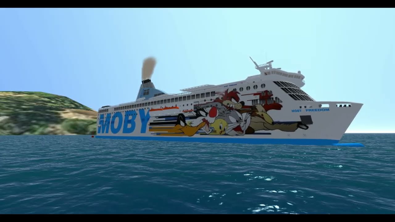 MOBY FREEDOM: DEPARTURE from NICE - Traghetti Italiani
