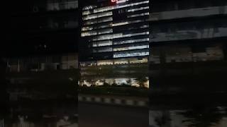 Hi Tech city Night view  #hyderabad #ytshorts #shorts #trending