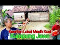 Rumah pinggiran damai adat kental adanya di kampung jawa