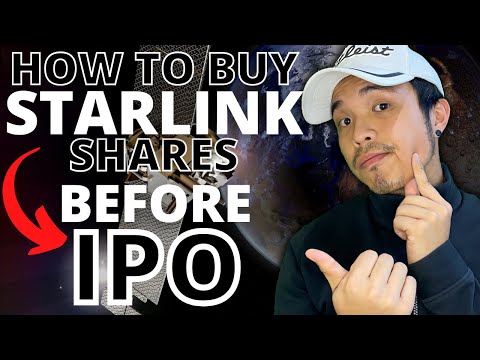 How to buy STARLINK Stocks before It Goes Public - Elon Musk Company