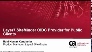 Layer7 SiteMinder OIDC Provider for Public Clients