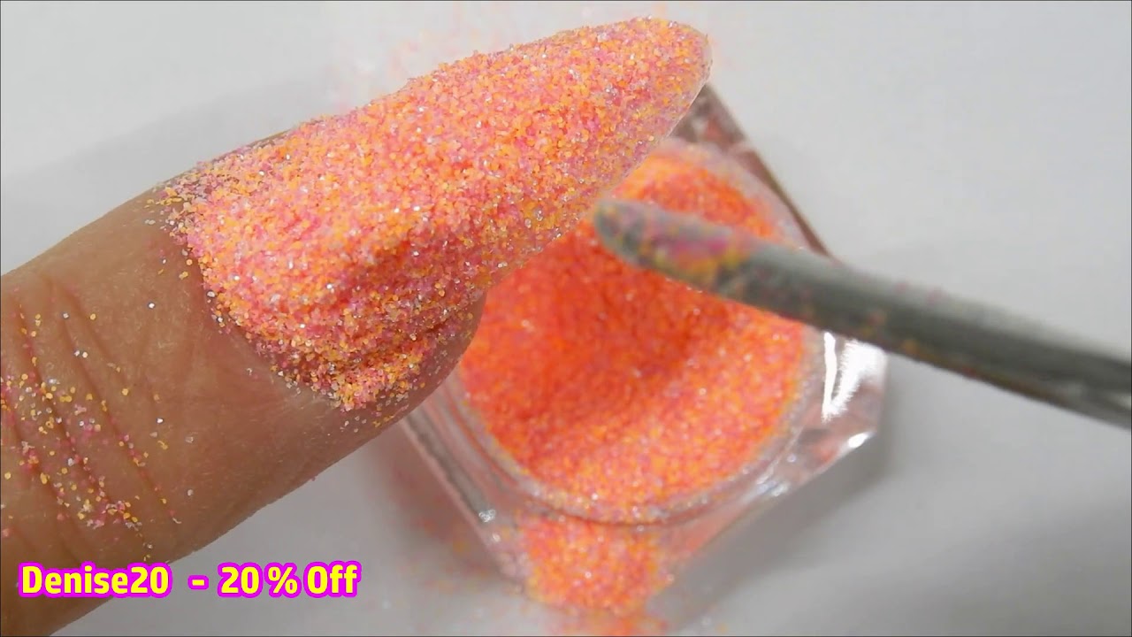 Fine Glitter Application Using Gel Top Coat / Born Pretty Store Glitters YouTube