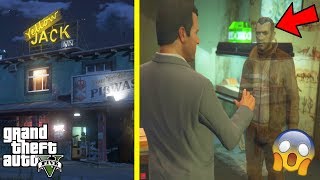 GTA 5 - NIKO BELLIC'S GHOST is in This Bar at 3AM!