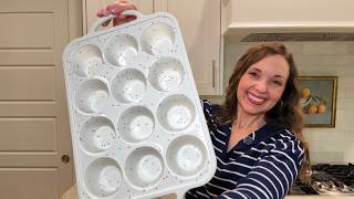 Silicone Muffin Pan with Metal Frame! Nonstick Demo & Review