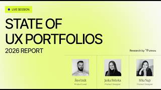 Details State of UX Portfolios 2026: The Research Findings Guide