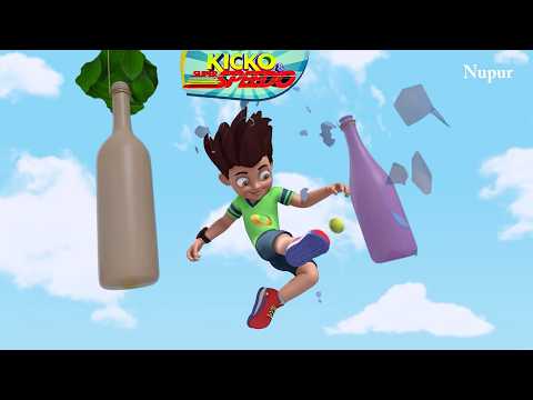 Kicko ने किया बॉल से बॉटल तोड़ने की Practice | Kicko And Super Speedo | Kids Cartoon | Moral Stories