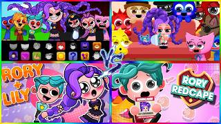 Poppy PlayTime 5 Sprunki Rory and Lily VS Prototype and Huggy Wuggy Battle