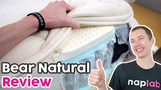 Bear Natural Review - Natural Latex and Poly Foam