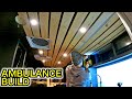 Slatted Ceiling | Luxury Ambulance Build Episode 7