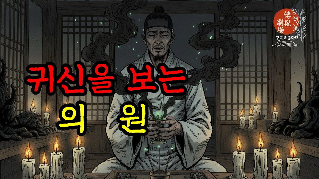귀신을 보는 의원, 무서운 이야기, 옛날이야기, 전설