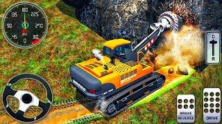 Train Tunnel construction Excavator 4x4 || Android gameplay 🎮 screenshot 5
