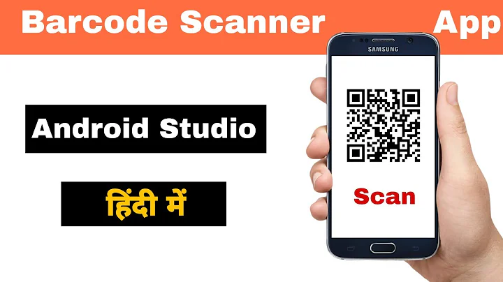 ANDROID STUDIO - BARCODE SCANNER (ZXingBarcodeScanner) | Abhishek G