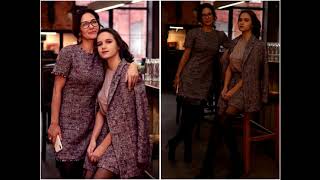 Две красавицы: Екатерина Климова с 16-летней дочерью в стиле family look. Две красавицы: Екатерина Климова с 16-летней дочерью в стиле family look.