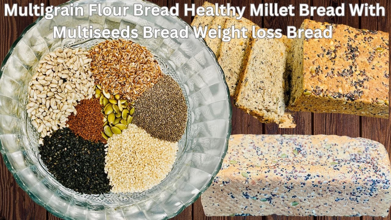 Weight Loss Bread Multigrain Flour + Multigrain Seeds Bred