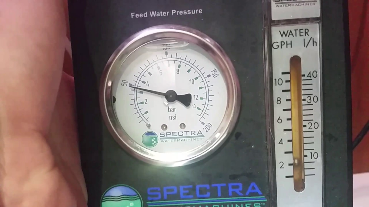 Spectra Watermaker Test Run - YouTube