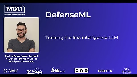 Training the first intelligence-LLM, Chaked Roger Joseph Sayedoff, CTO of the Innovation Lab