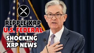 XRP RIPPLE: SHARP XRP NEWS: THE US Federal Reserve Just Skyrocketed Cryptocurrency
