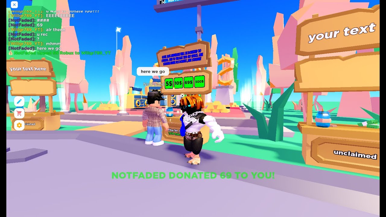 NotFaded Droped 69 robux! - YouTube
