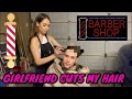 MY GIRLFRIEND GIVES ME A HAIRCUT CHALLENGE IN QUARANTINE!!!!!