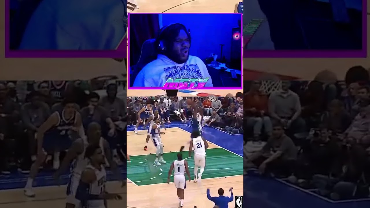 Lakers Fan REACTS To Kyrie Irving splits Joel Embiid and James Harden😳 