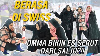 TERNYATA MAIN SKI DI INDONESIA GA KALAH SERU?!! #OSHICIS #sahabatcantik