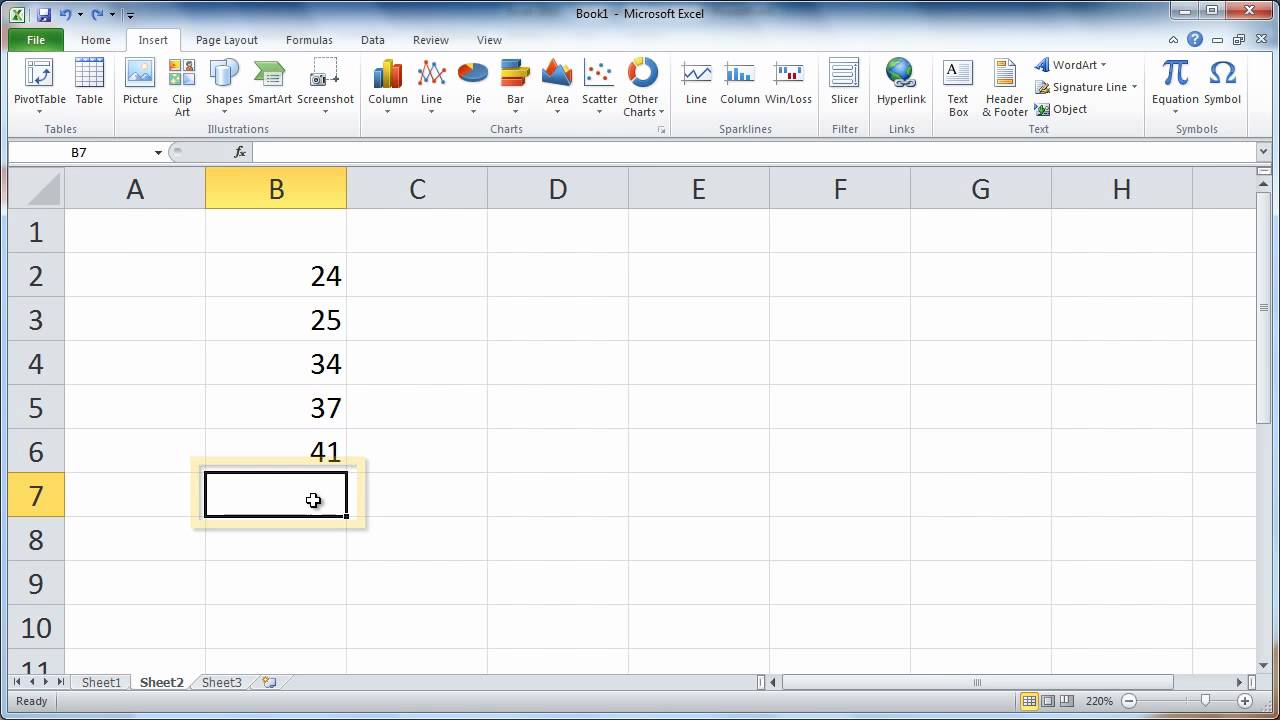 How To Add Up Numbers In Excel Spreadsheet